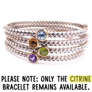 Town & Country Gemstone Sterling & 14k Bracelets​